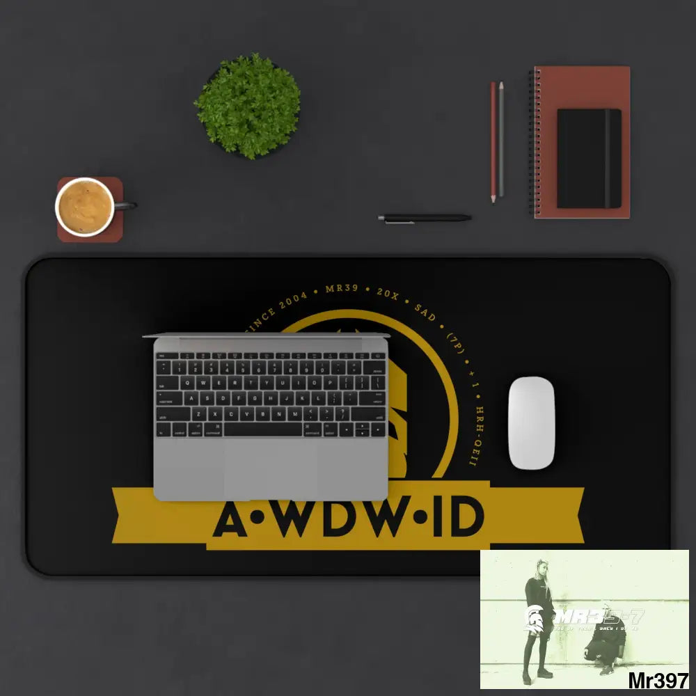 A1-Who Dares Wins ID Desk Mat Home Decor