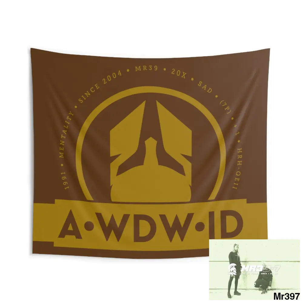 A1 Who Dares Wins ID Indoor Wall Tapestries 104’’ × 88’’ Home Decor