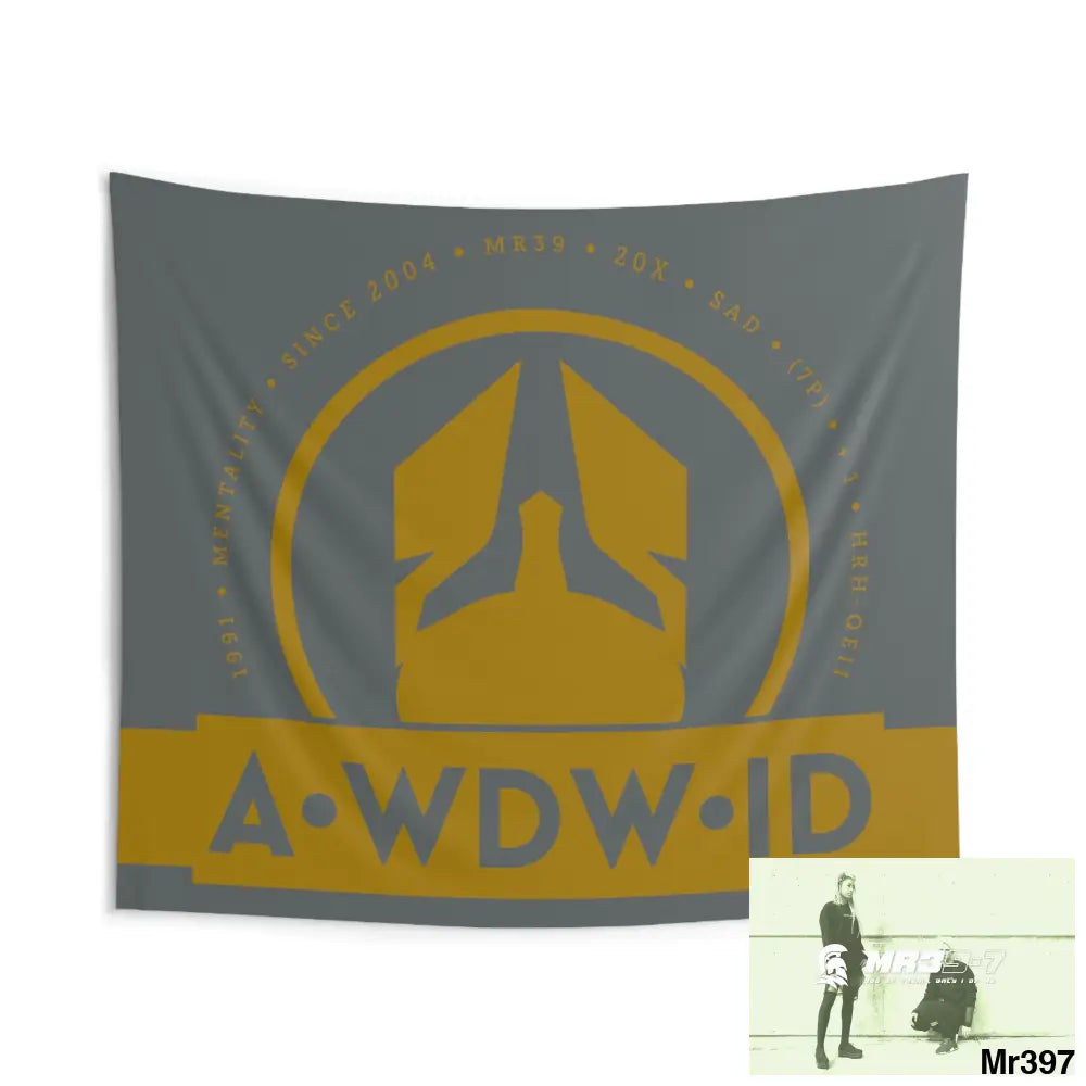 A1 Who Dares Wins ID Indoor Wall Tapestries 104’’ × 88’’ Home Decor