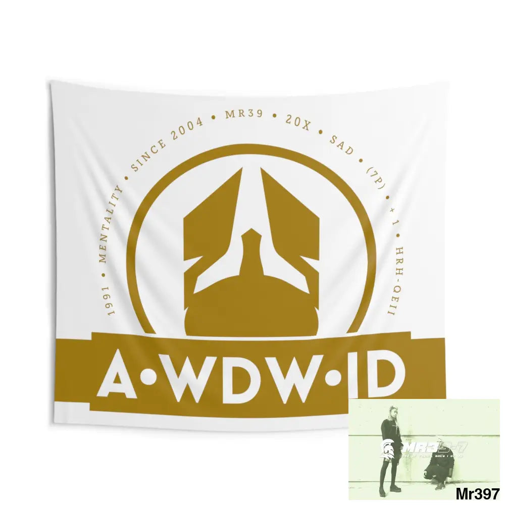 A1 Who Dares Wins ID Indoor Wall Tapestries 104’’ × 88’’ Home Decor