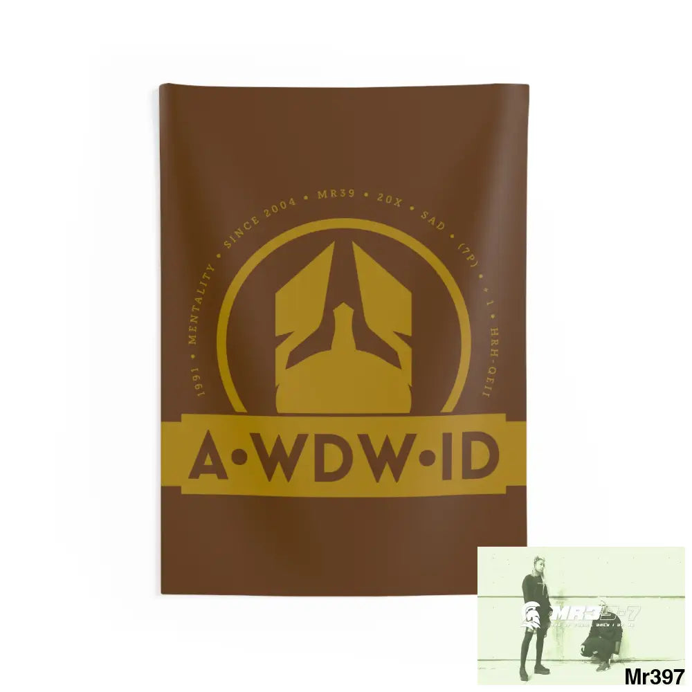 A1 Who Dares Wins ID Indoor Wall Tapestries 26’’ × 36’’ Home Decor