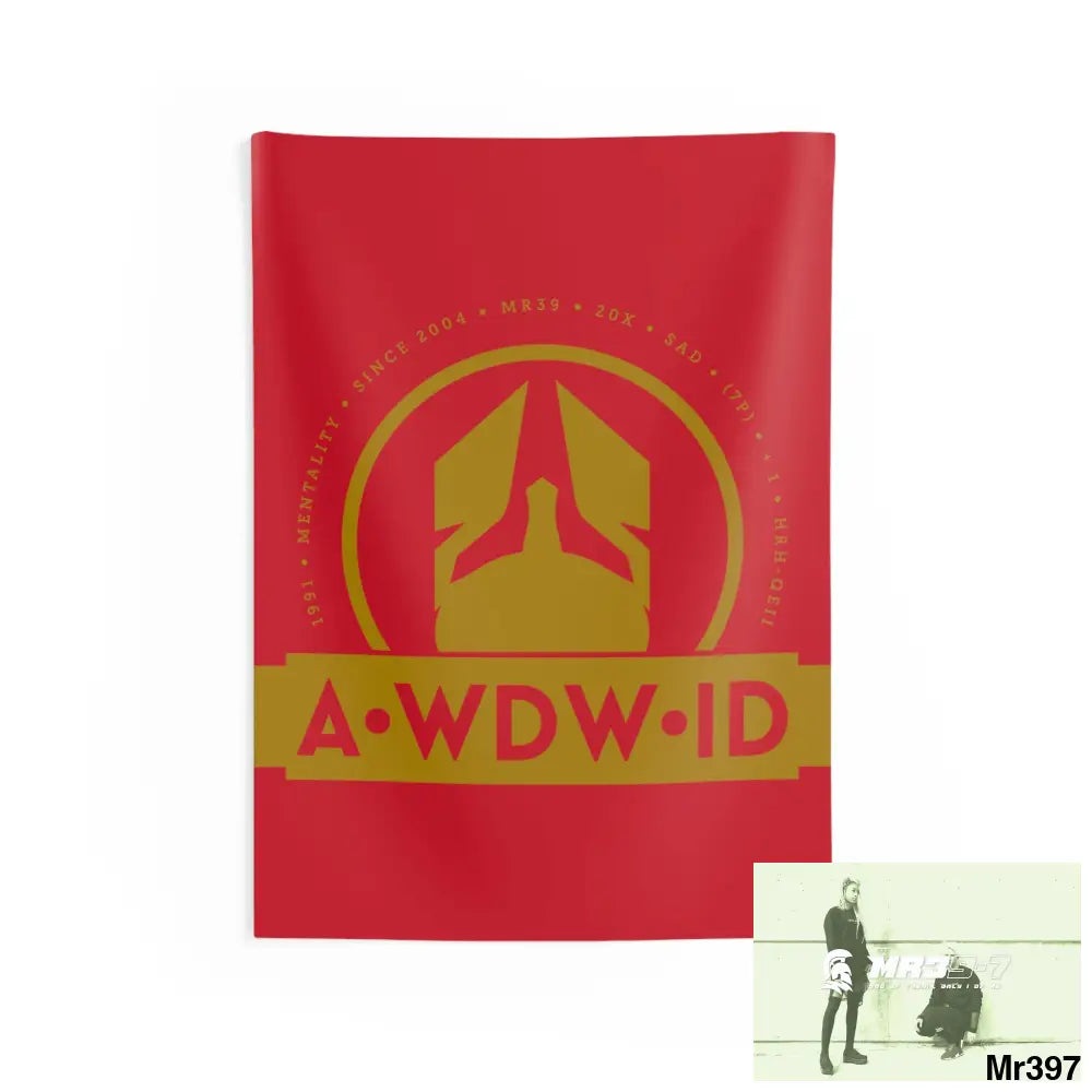 A1 Who Dares Wins ID Indoor Wall Tapestries 26’’ × 36’’ Home Decor