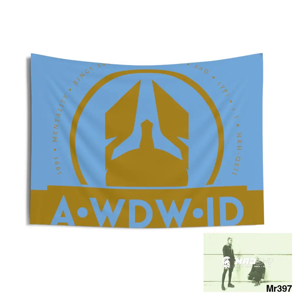 A1 Who Dares Wins ID Indoor Wall Tapestries 36’’ × 26’’ Home Decor