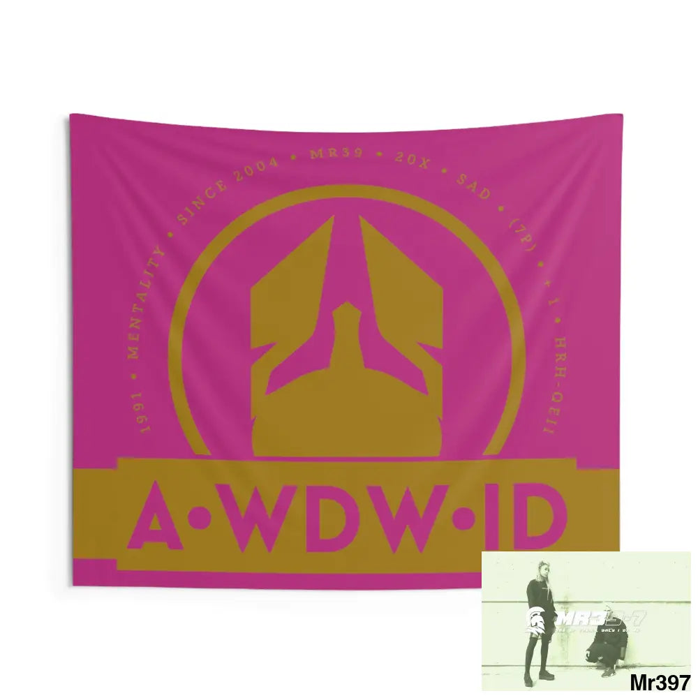 A1 Who Dares Wins ID Indoor Wall Tapestries 60’’ × 50’’ Home Decor