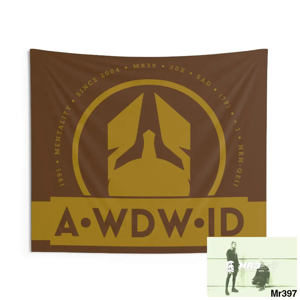 A1 Who Dares Wins ID Indoor Wall Tapestries 60’’ × 50’’ Home Decor