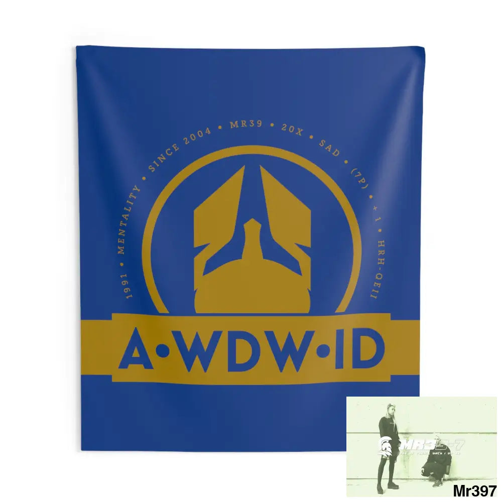 A1 Who Dares Wins ID Indoor Wall Tapestries 88’’ × 104’’ Home Decor