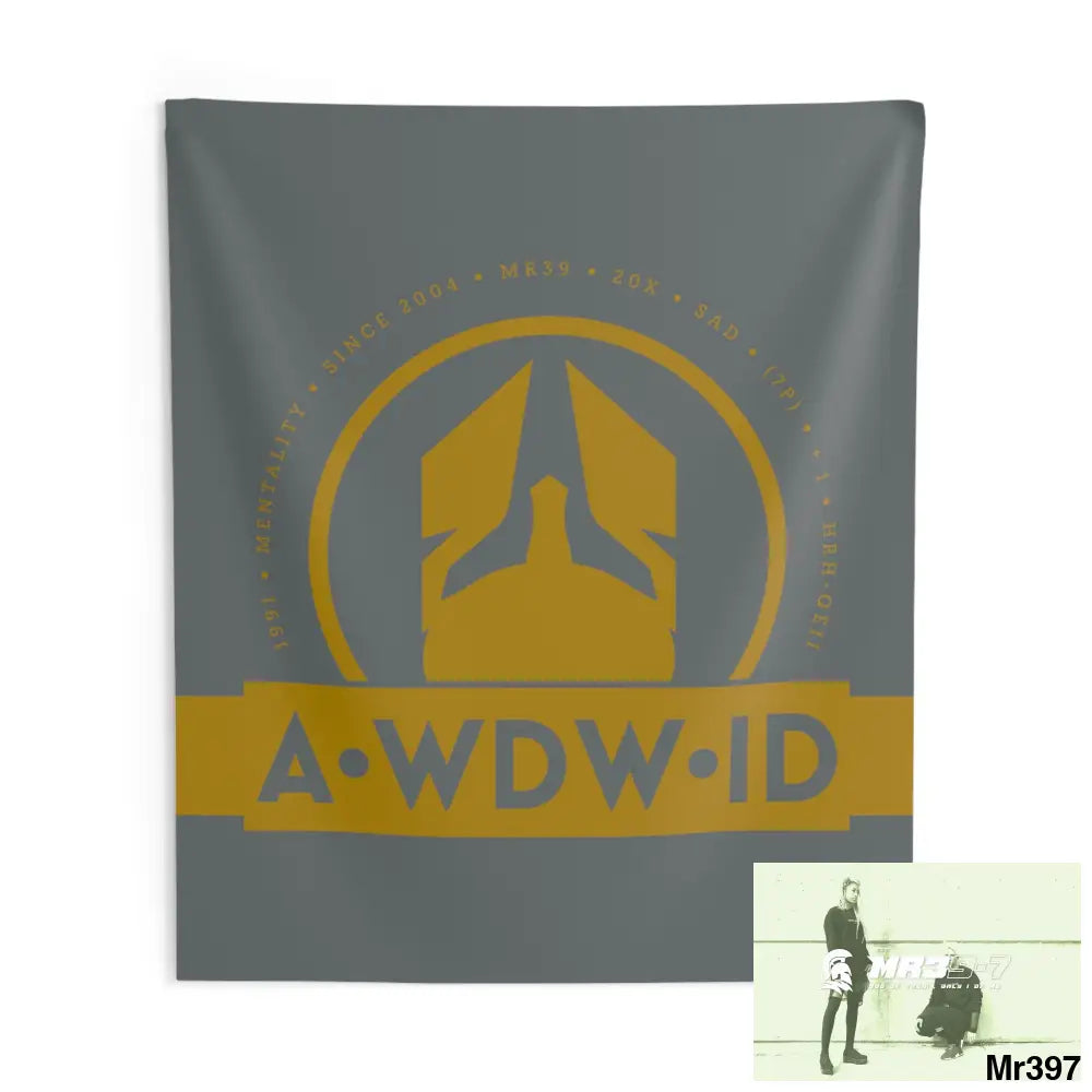 A1 Who Dares Wins ID Indoor Wall Tapestries 88’’ × 104’’ Home Decor