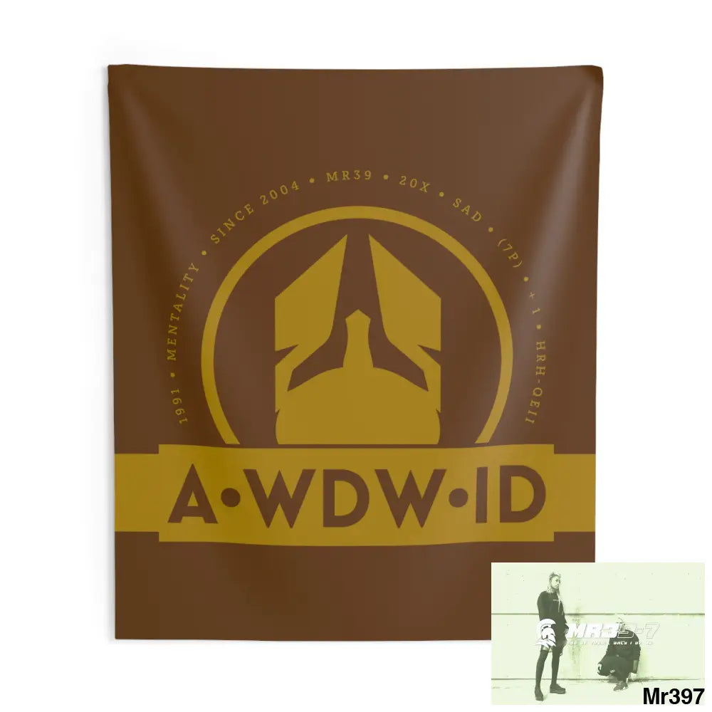 A1 Who Dares Wins ID Indoor Wall Tapestries 88’’ × 104’’ Home Decor