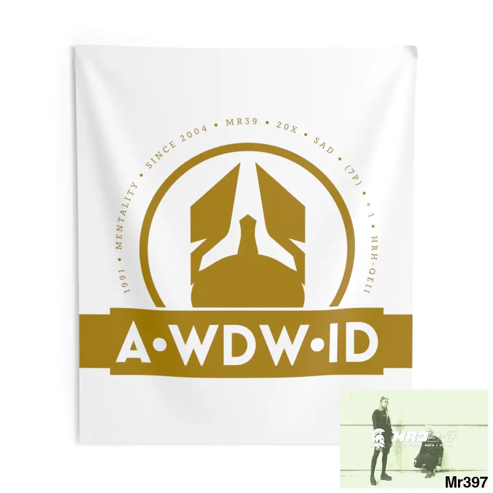 A1 Who Dares Wins ID Indoor Wall Tapestries 88’’ × 104’’ Home Decor