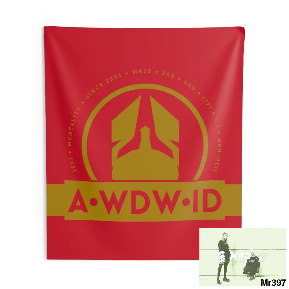 A1 Who Dares Wins ID Indoor Wall Tapestries 88’’ × 104’’ Home Decor