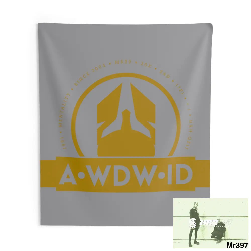 A1 Who Dares Wins ID Indoor Wall Tapestries 88’’ × 104’’ Home Decor