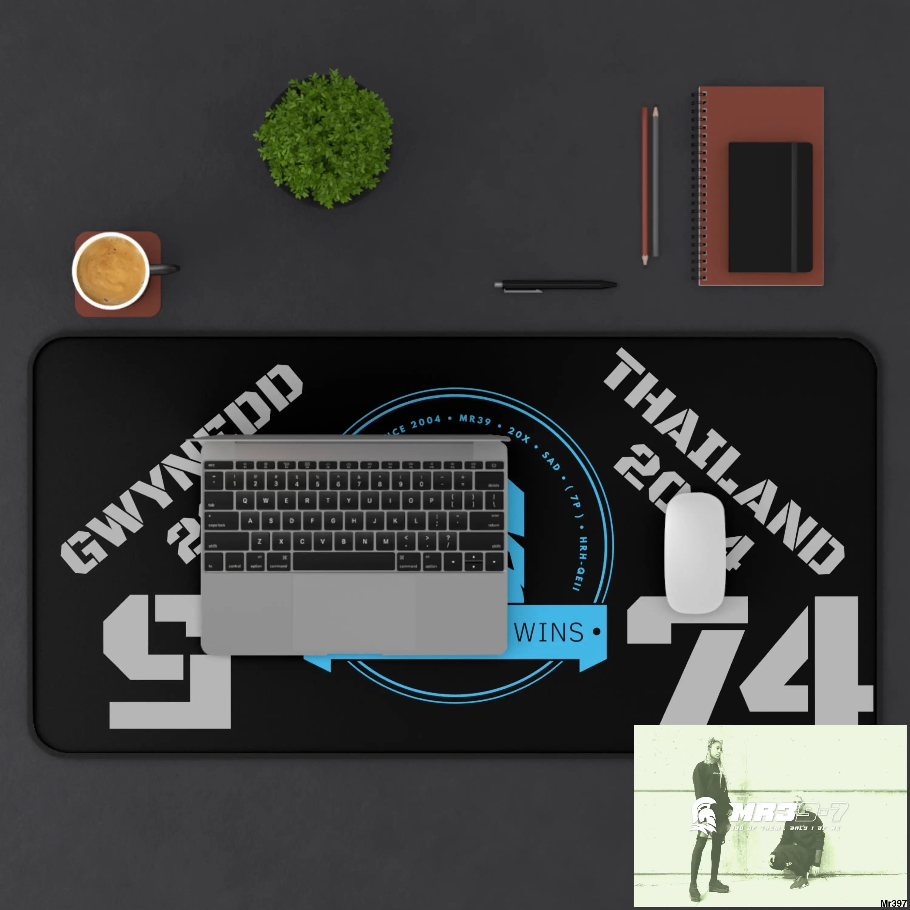 A1-Who Dares Wins ID Link Thailand -Wales Desk Mat Home Decor