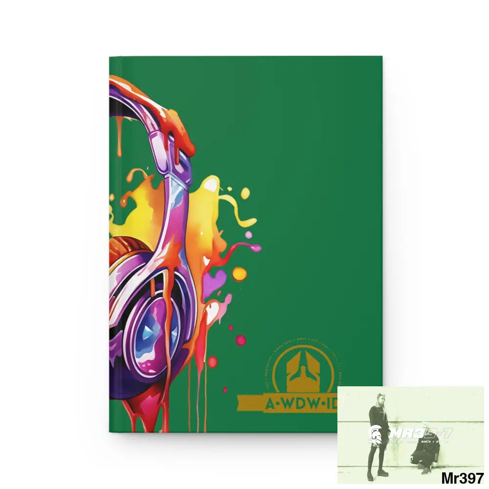 A1 Who Dares Wins ID Melting Headset Hardcover Journal Matte Journal Paper products