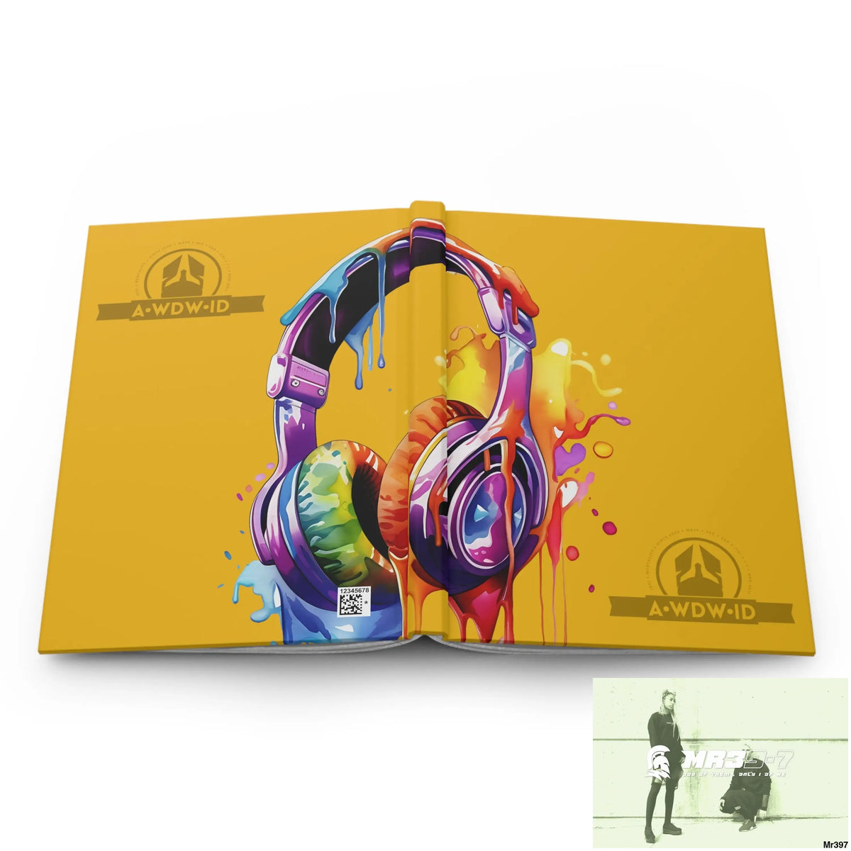 A1 Who Dares Wins ID Melting Headset Hardcover Journal Matte Journal Paper products