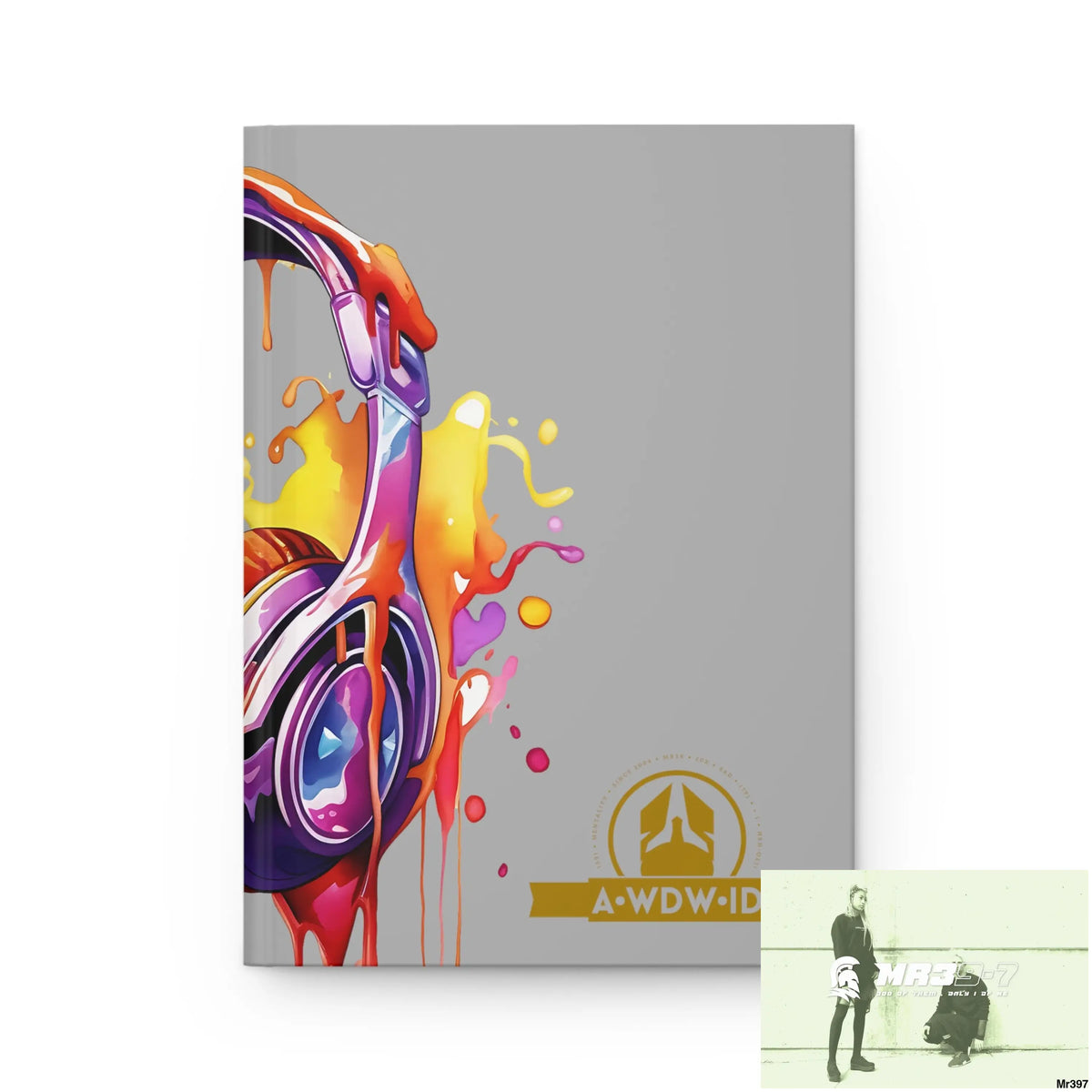 A1 Who Dares Wins ID Melting Headset Hardcover Journal Matte Journal Paper products