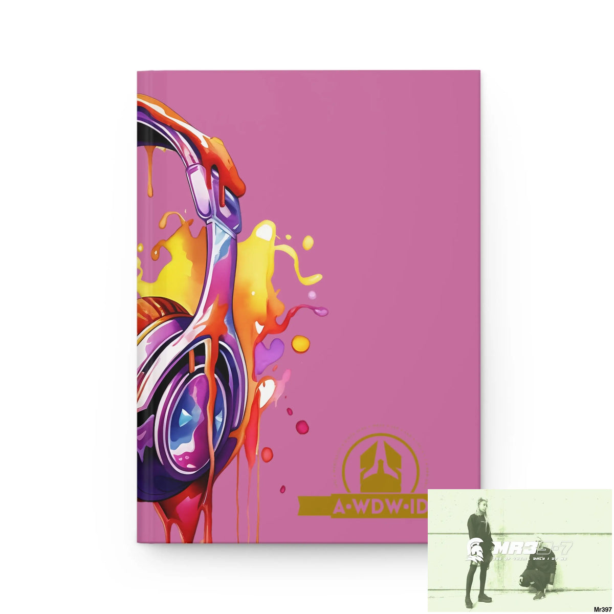 A1 Who Dares Wins ID Melting Headset Hardcover Journal Matte Journal Paper products