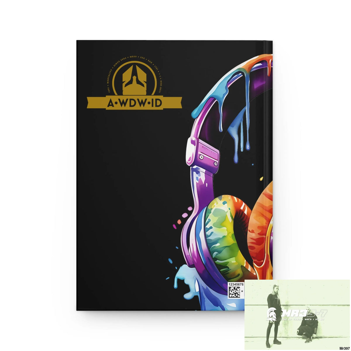 A1 Who Dares Wins ID Melting Headset Hardcover Journal Matte Journal Paper products