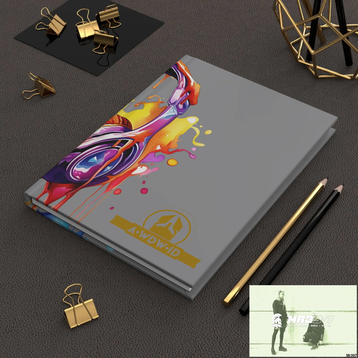 A1 Who Dares Wins ID Melting Headset Hardcover Journal Matte Journal Paper products