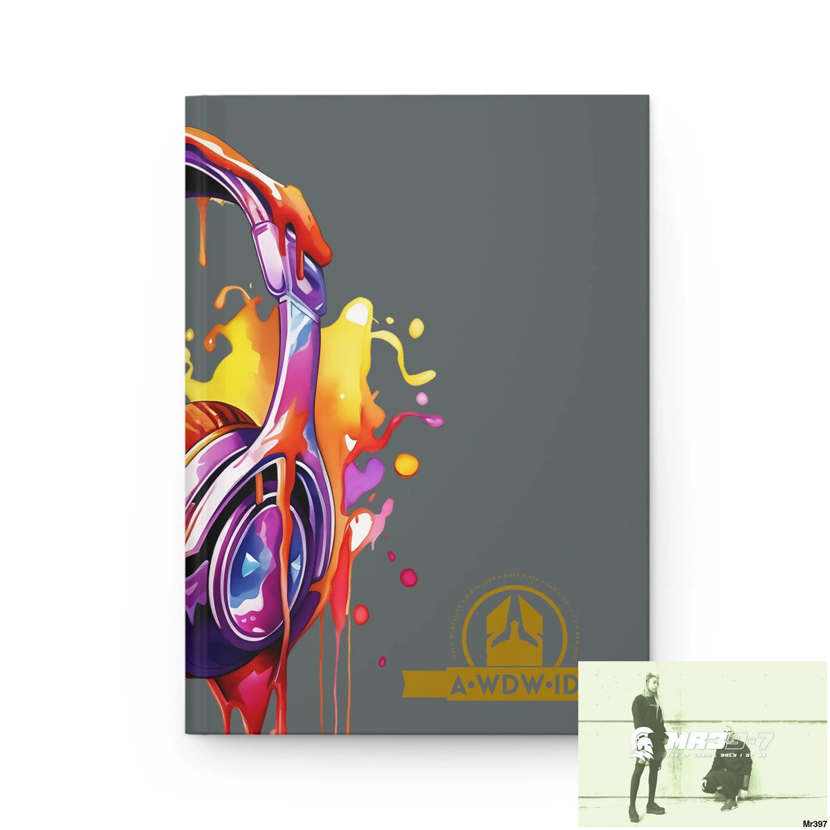 A1 Who Dares Wins ID Melting Headset Hardcover Journal Matte Journal Paper products