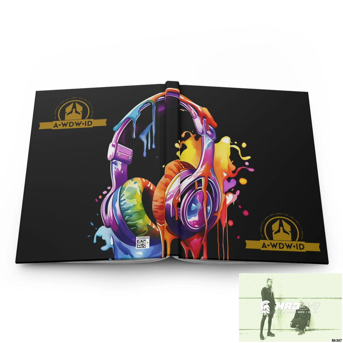 A1 Who Dares Wins ID Melting Headset Hardcover Journal Matte Journal Paper products