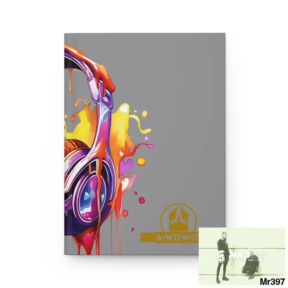 A1 Who Dares Wins ID Melting Headset Hardcover Journal Matte Journal Paper products