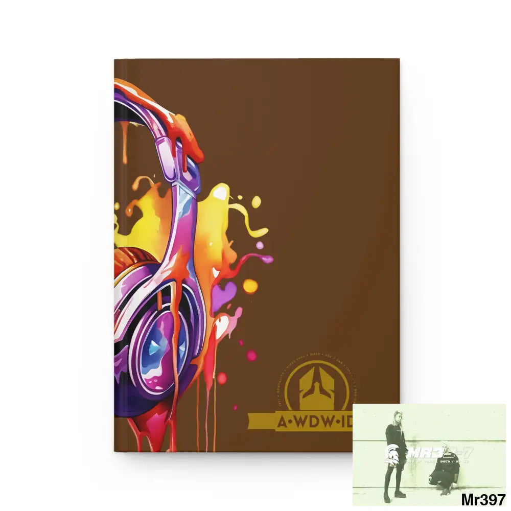 A1 Who Dares Wins ID Melting Headset Hardcover Journal Matte Journal Paper products
