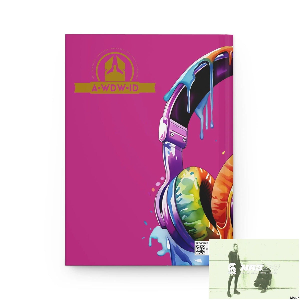 A1 Who Dares Wins ID Melting Headset Hardcover Journal Matte Journal Paper products