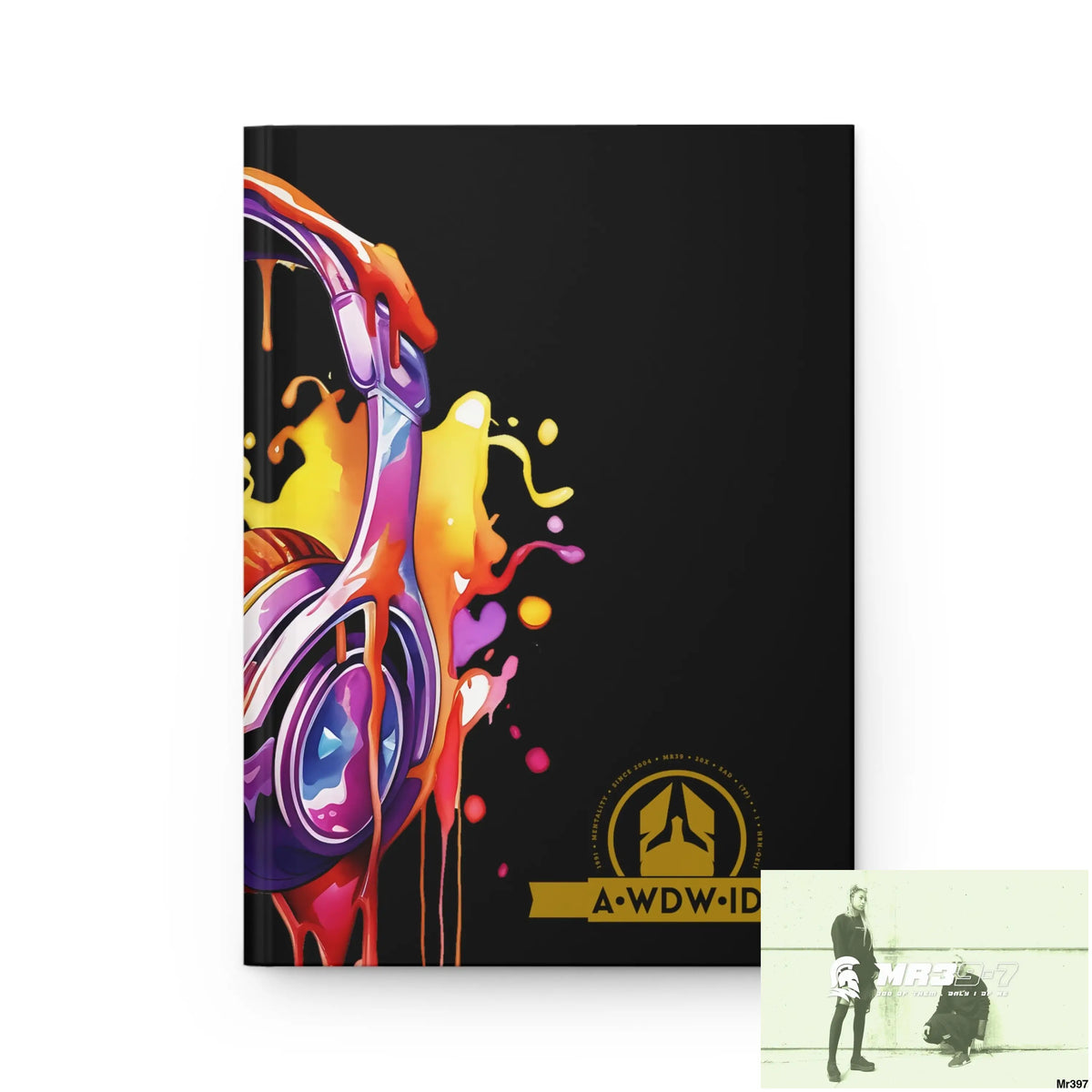 A1 Who Dares Wins ID Melting Headset Hardcover Journal Matte Journal Paper products