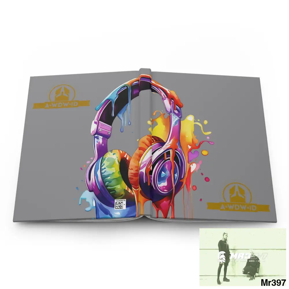 A1 Who Dares Wins ID Melting Headset Hardcover Journal Matte Journal Paper products