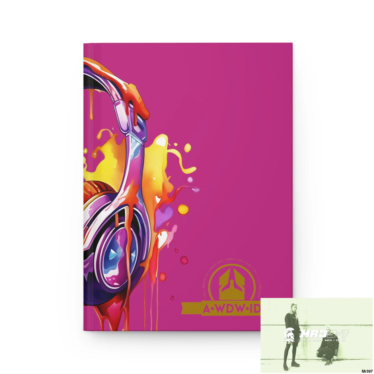 A1 Who Dares Wins ID Melting Headset Hardcover Journal Matte Journal Paper products