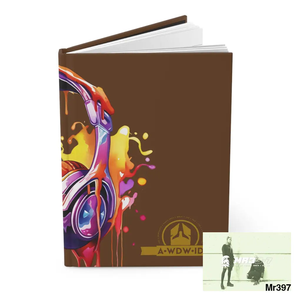 A1 Who Dares Wins ID Melting Headset Hardcover Journal Matte Journal Paper products