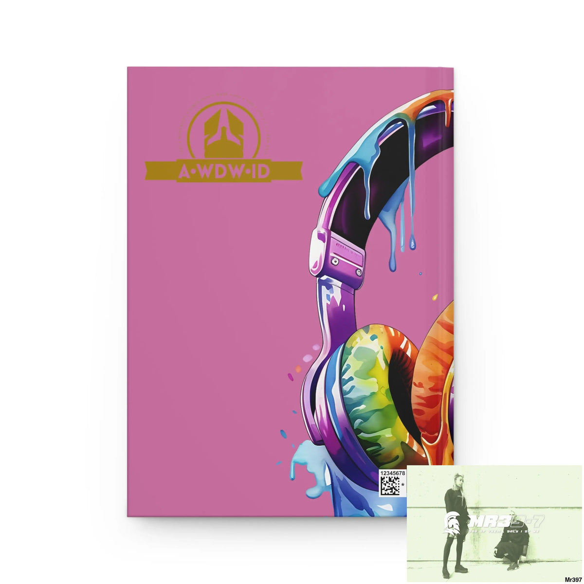 A1 Who Dares Wins ID Melting Headset Hardcover Journal Matte Journal Paper products