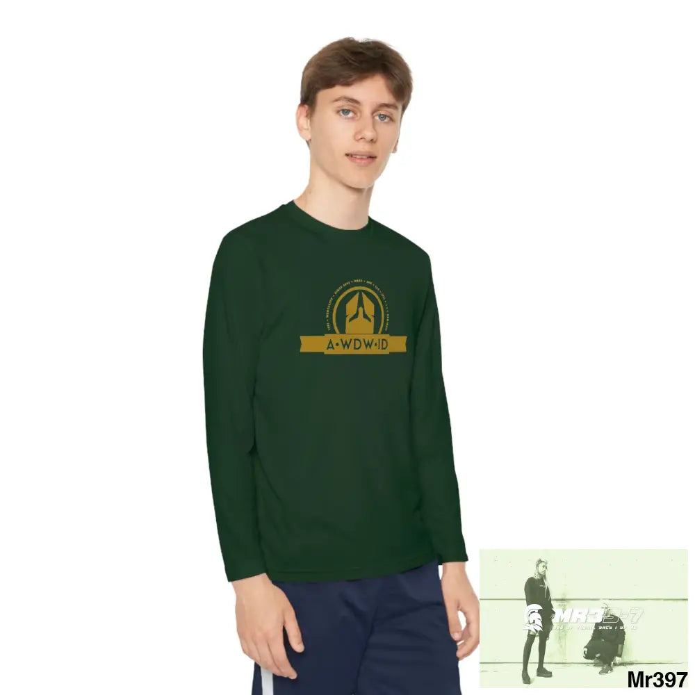 A1 Who Dares Wins (ID) RSF 2001-23 5 Countries Just Say No To County Lines Youth Long Sleeve Competitor Tee Kids clothes