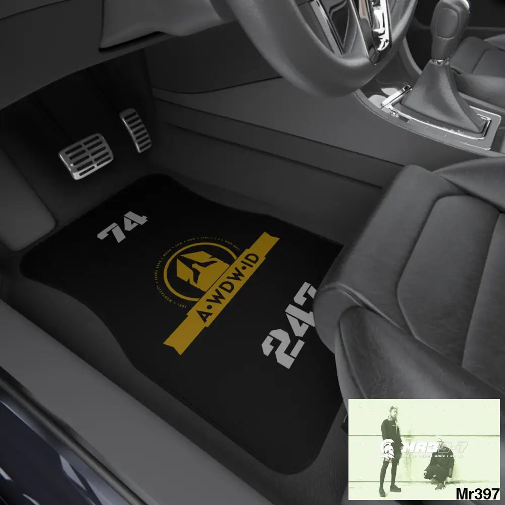 A1-Who Dares Wins ID-RSF 74 Always ready 24/7 Car Mats (2x Front) 2x Front mats Accessories