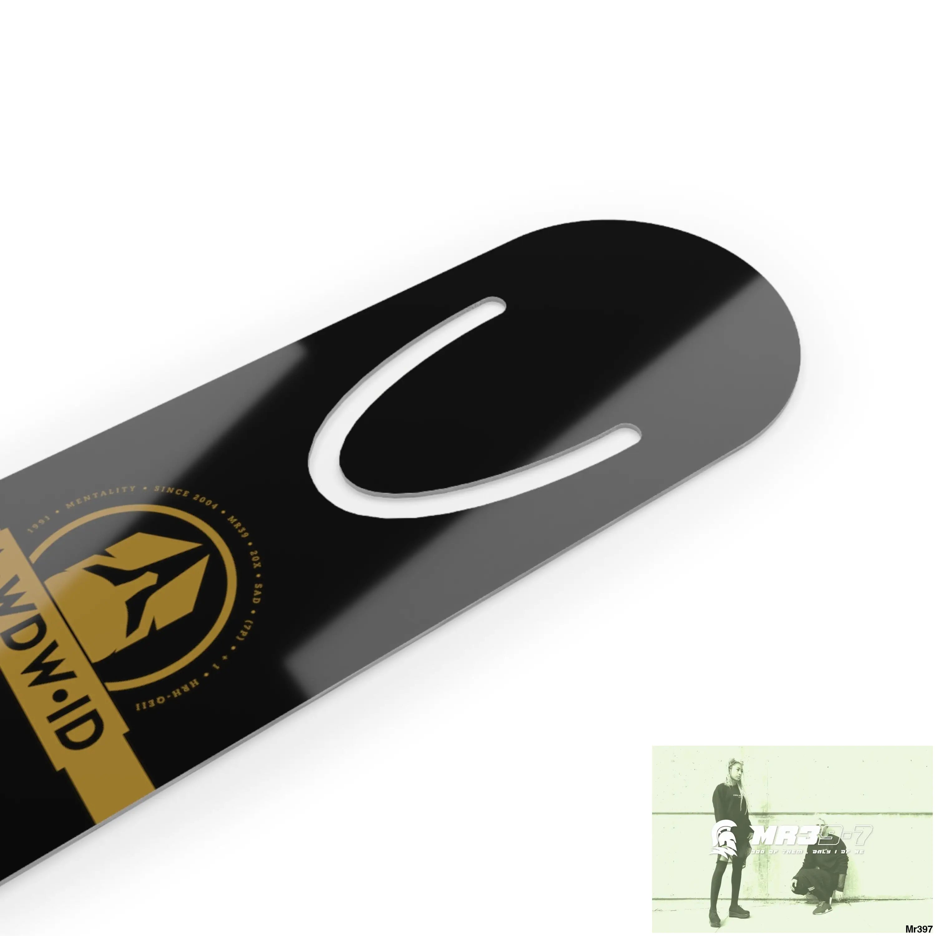 A1 Who Dares Wins ID RSF Bookmark One size / White Accessories