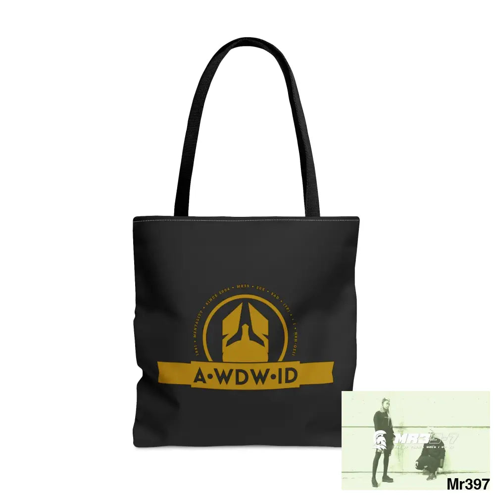 A1-Who Dares Wins ID RSF Camo Tote Bag (AOP) Large Bags