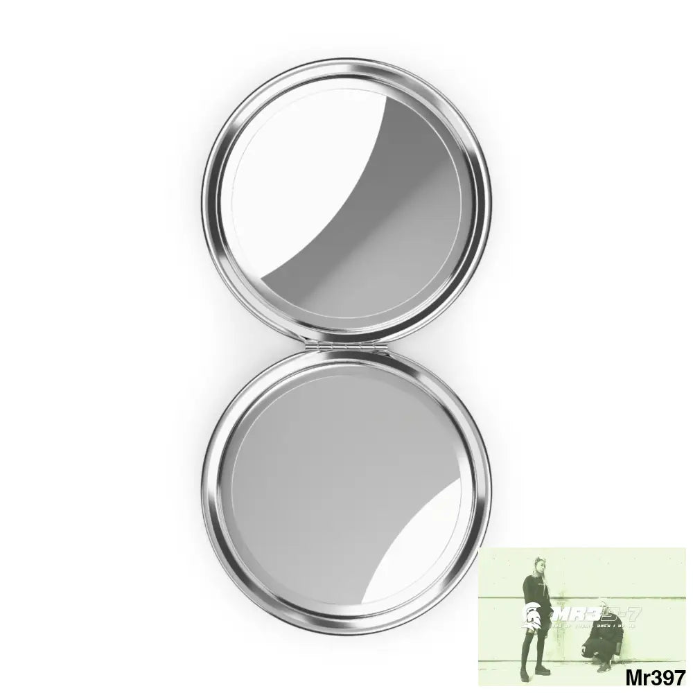 A1 Who Dares Wins ID RSF Compact Travel Mirror Silver / Glossy / One size Accessories