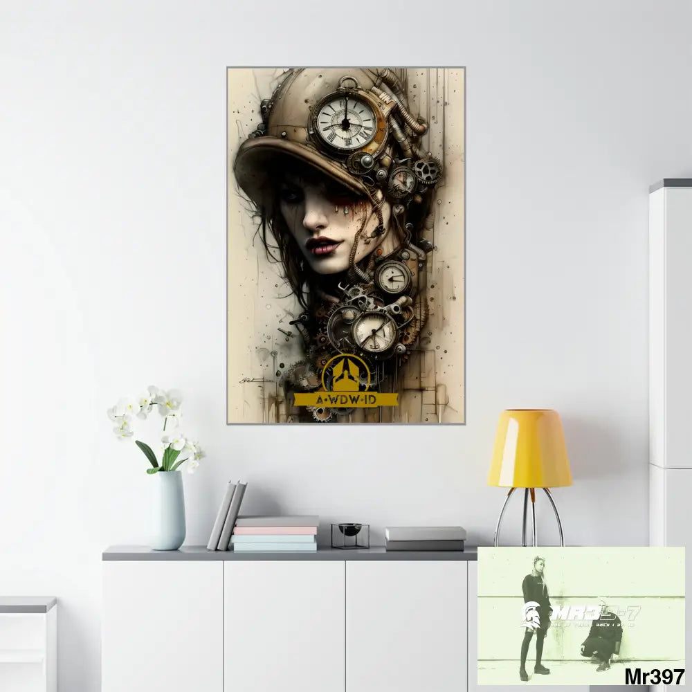 A1 Who Dares Wins ID RSF Gothic Animal SuperResolution Graphic Matte Vertical Posters 36’’ x 54’’ / Matte Poster