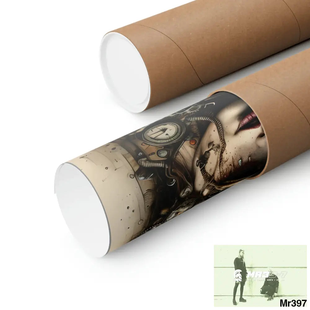 A1 Who Dares Wins ID RSF Gothic Animal SuperResolution Graphic Matte Vertical Posters Poster