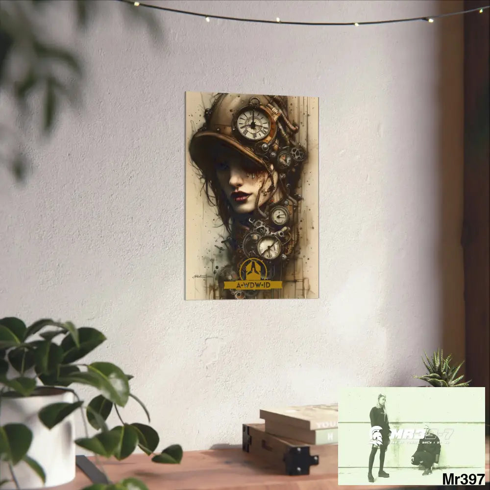 A1 Who Dares Wins ID RSF Gothic Animal SuperResolution Graphic Matte Vertical Posters Poster