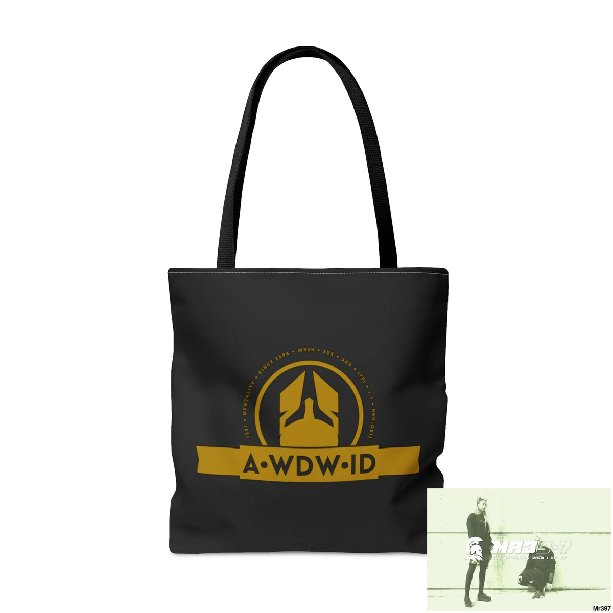 A1-Who Dares Wins ID RSF Melting Headphones Tote Bag (AOP) Bags