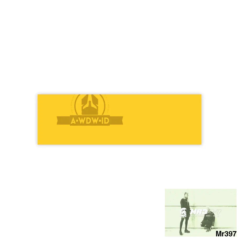 A1- Who Dares Wins ID RSF Post-it® Note Pads 10’’ x 3’’ / White Paper products