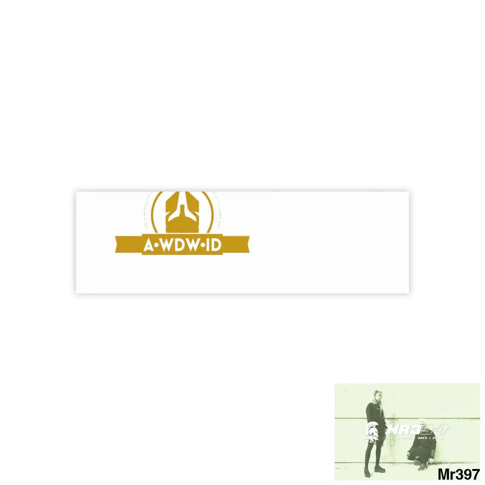 A1- Who Dares Wins ID RSF Post-it® Note Pads 10’’ x 3’’ / White Paper products