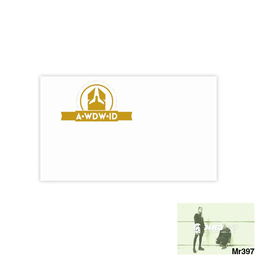 A1- Who Dares Wins ID RSF Post-it® Note Pads 10’’ x 6’’ / White Paper products