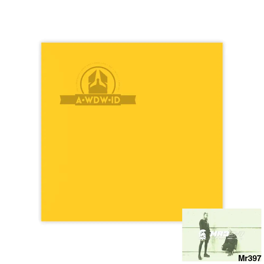 A1- Who Dares Wins ID RSF Post-it® Note Pads 4’’ x 4’’ / White Paper products