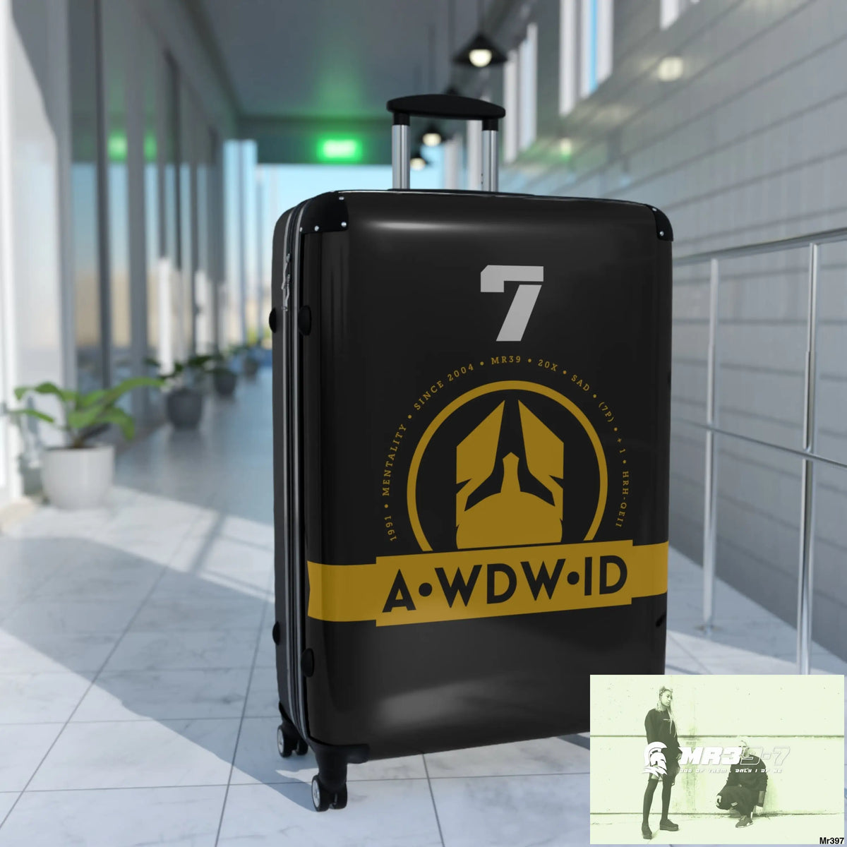 A1 Who Dares Wins (ID-RSF) Suitcase Large / Black Bags