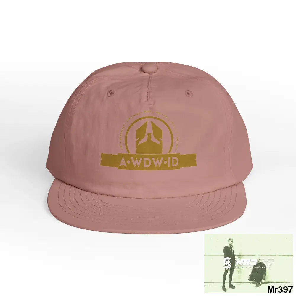 A1 Who Dares Wins ID RSF ]Surf Cap - Beach Vibes Summer Accessory Surfing Gift Casual Wear Outdoor Cap Hazy Pink / One