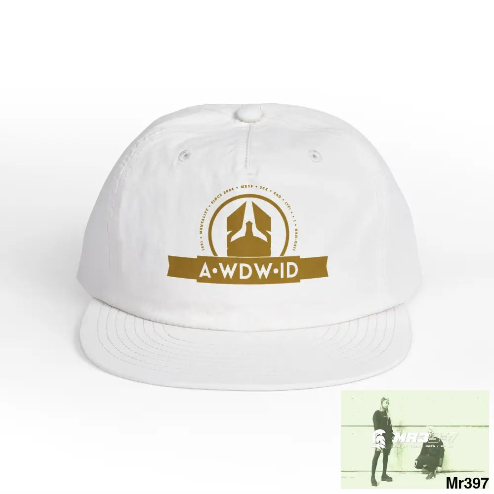 A1 Who Dares Wins ID RSF ]Surf Cap - Beach Vibes Summer Accessory Surfing Gift Casual Wear Outdoor Cap White / One size