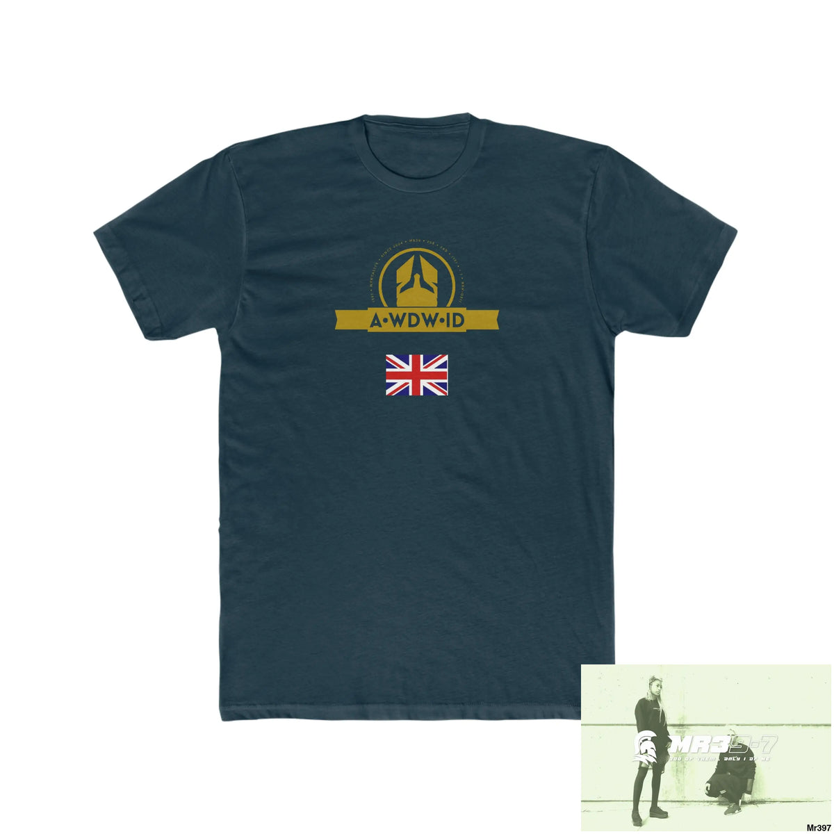A1 Who Dares Wins ID RSF undercover SAS assassination Men’s Cotton Crew Tee Solid Midnight Navy / XS T-Shirt