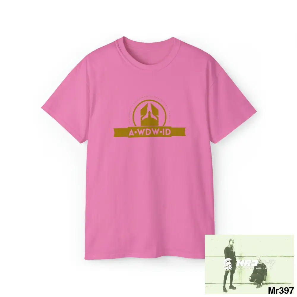 A1 Who Dares Wins ID (RSF) Unisex Ultra Cotton Tee Azalea / S T-Shirt